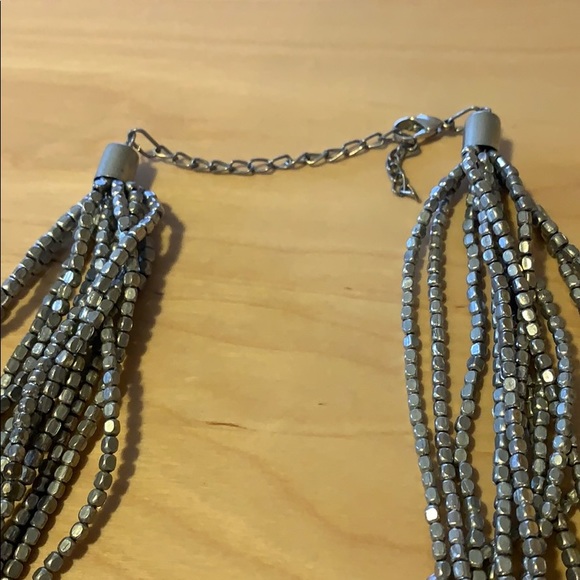 Silver Statement Necklace - Picture 2 of 2